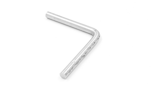 Гнутик 100х100 мм из прутка Ø10 мм Ф-0622 Гнутик 100х100 мм из прутка Ø10 мм Ф-0622