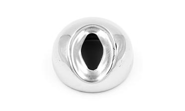 Наконечник штампованный (СПС) косой 30° на трубу Ø50.8 мм, для поручня Ø50.8 мм, полированный, нержавеющий, AISI 304, 600Grit, k073 купить в Челябинске