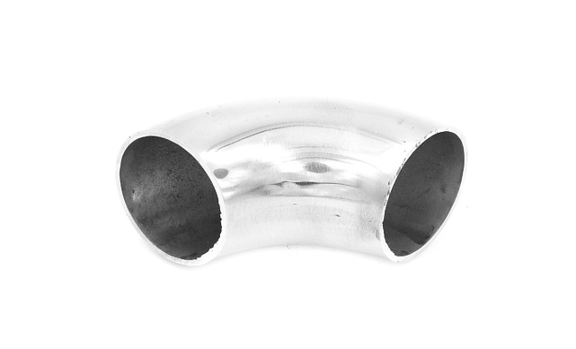 Отвод поручня под сварку Ø32.0х85х1.45мм, 90°, полированный 400 Grit, (AISI 304) k095-32 Отвод поручня под сварку Ø32.0х85х1.45мм, 90°, полированный 400 Grit, (AISI 304) k095-32