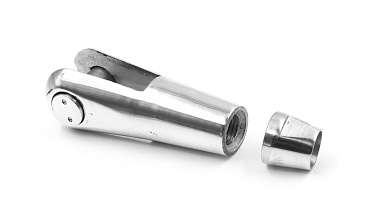 Наконечник ванты (тяги) с резьбой М16 правый, литой , полированный (AISI316) k661-16-R купить в Челябинске Наконечник ванты (тяги) с резьбой М16 правый, литой , полированный (AISI316) k661-16-R купить в Челябинске