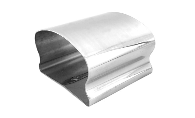 Соединитель пластикового фигурного поручня полированный AISI 304 k257 Соединитель пластикового фигурного поручня полированный AISI 304 k257