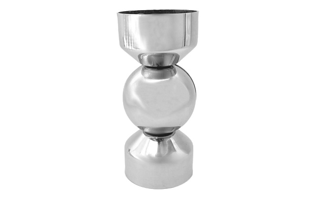 Поворот дер./пласт. поручня Ø49х0.8 мм, полированный, (AISI 201) k053-4 2 Поворот дер./пласт. поручня Ø49х0.8 мм, полированный, (AISI 201) k053-4 2