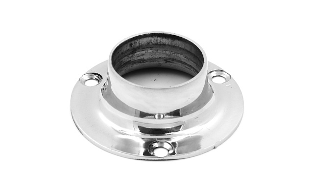 Фланец штампованный, для трубы Ø38.1 мм, полированный, внешний диаметр Ø76 мм, толщина 2 мм (AISI 304) k533 Фланец штампованный, для трубы Ø38.1 мм, полированный, внешний диаметр Ø76 мм, толщина 2 мм (AISI 304) k533