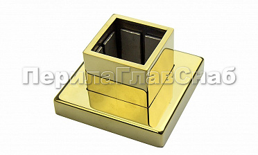 Цанга под 40х40 мм, под золото (AISI 304) Фk333-88 купить в Челябинске