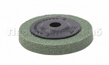 (Расходн.) круг абразивный из нетканого материала 100х12 мм, Grit 240-280 (на тарелке), зеленый k424-3 купить в Челябинске