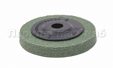 (Расходн.) круг абразивный из нетканого материала 100х12 мм, Grit 240-280 (на тарелке), зеленый k424-3 купить в Челябинске