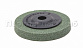 (Расходн.) круг абразивный из нетканого материала 100х12 мм, Grit 240-280 (на тарелке), зеленый k424-3