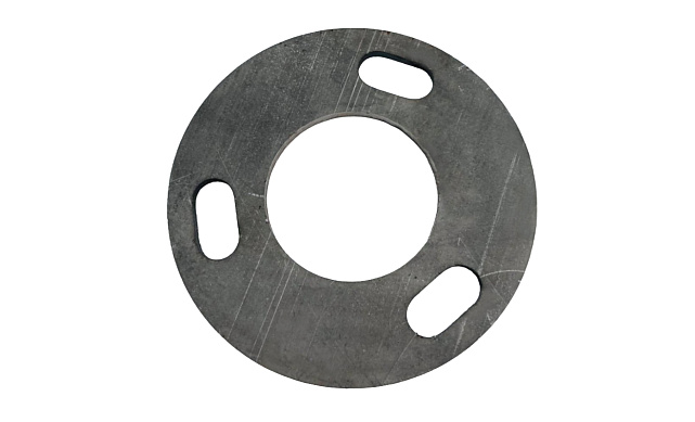 Фланец стойки 42/90 х 3 мм #200 3 отв х М10 х 20 черный металл k116-42-9 2 Фланец стойки 42/90 х 3 мм #200 3 отв х М10 х 20 черный металл k116-42-9 2