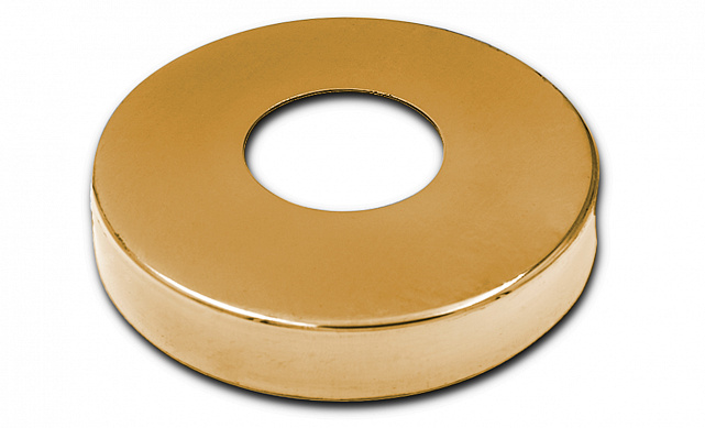 Низ стойки Ø39 мм, Ø86 мм, (AISI 304), золото k043-88 Низ стойки Ø39 мм, Ø86 мм, (AISI 304), золото k043-88