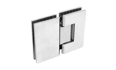 Петля для душевой кабины стекло-стекло 180° 90х55 мм AISI 304 шлифованная t303-2 SSS купить в Челябинске Петля для душевой кабины стекло-стекло 180° 90х55 мм AISI 304 шлифованная t303-2 SSS купить в Челябинске