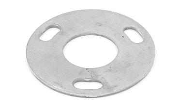 Фланец стойки 38/90 х 5 (4,3) х AISI 316 #200 3 отв х М10 х 20 k116-38-6 купить в Челябинске