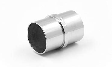 Соединитель трубы Ø38.1 с насечками, полированный, (AISI 316) k086-3 купить в Челябинске