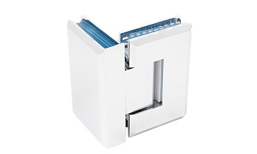 Петля для душевой кабины стекло-стекло 90° 90х55 мм латунь-хром, полированная t304 PC купить в Челябинске Петля для душевой кабины стекло-стекло 90° 90х55 мм латунь-хром, полированная t304 PC купить в Челябинске