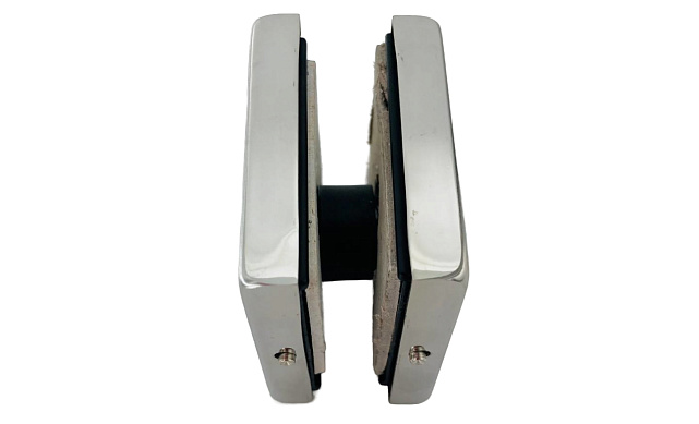 Коннектор стекло-стекло 53х53, полированный t122 PSS 2 Коннектор стекло-стекло 53х53, полированный t122 PSS 2