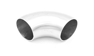 Отвод поручня под сварку Ø38.1х100х1.45мм, 90°, шлифованный, (AISI 304) k095-3 купить в Челябинске