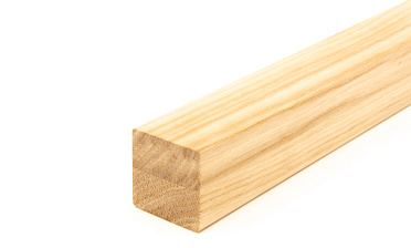 Дубовый поручень 40х40 некрашеный БЕЗ ПАЗА, Премиум Ф-1076 купить в Челябинске Дубовый поручень 40х40 некрашеный БЕЗ ПАЗА, Премиум Ф-1076 купить в Челябинске