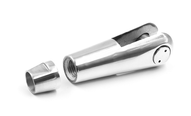 Наконечник ванты (тяги) под резьбу М16 левый (AISI304) k661-L Наконечник ванты (тяги) под резьбу М16 левый (AISI304) k661-L