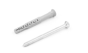 Дюбель с шурупом SXRL потай. 14х140 мм Фk601-21 купить в Челябинске Дюбель с шурупом SXRL потай. 14х140 мм Фk601-21 купить в Челябинске