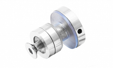 Крепление трека к стеклу AISI 304 шлифованное t449 SSS  купить в Челябинске Крепление трека к стеклу AISI 304 шлифованное t449 SSS  купить в Челябинске