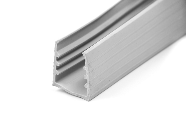 Уплотнитель в поручень с пазом 24х24 под LED ленту на стекло 12мм EPDM (палки 3 м) сорт 2 УЦЕНКА Фk300-c2 Уплотнитель в поручень с пазом 24х24 под LED ленту на стекло 12мм EPDM (палки 3 м) сорт 2 УЦЕНКА Фk300-c2