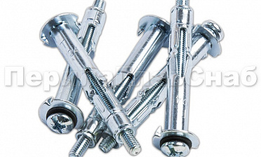 Дюбель-бабочка оц. 4х14 (под однослойный гипсокартон) М-3880 купить в Челябинске