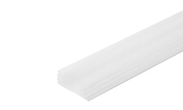 Рассеиватель света для трубы с пазом 24х24, плоский (хлыст 3 метра) k777-3 купить в Челябинске