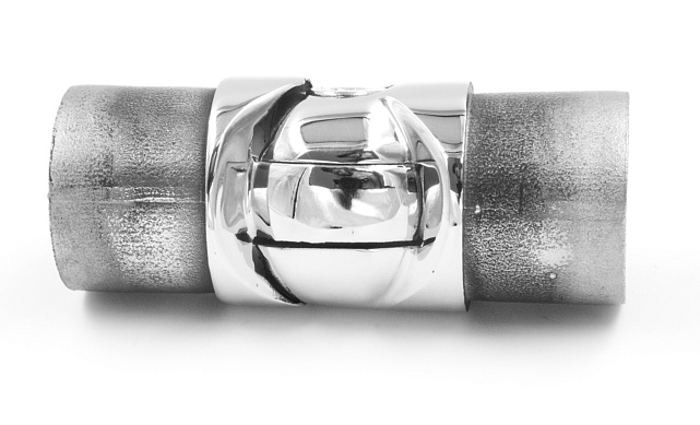 Поворот литой, внутренний, шарнирный, под Ø38.1мм, для трубы 1.00 - 1.2 мм (aisi 304) k250-5 2 Поворот литой, внутренний, шарнирный, под Ø38.1мм, для трубы 1.00 - 1.2 мм (aisi 304) k250-5 2