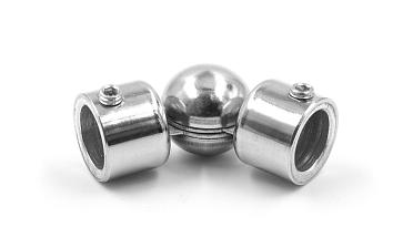 Поворот ригеля 12 мм, штампованный, регулируемый, шаровый, внешний (AISI 304) k251 купить в Челябинске