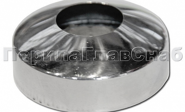 Крышка точечного держателя, отверстие 22 мм, полированная, (AISI 201) k055-4 Крышка точечного держателя, отверстие 22 мм, полированная, (AISI 201) k055-4