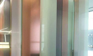 Перегородки в офис с подсветкой купить в Челябинске