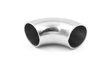 Отвод поручня под сварку Ø25.4 мм, 90°, полированный, (AISI 201) k347-3 купить в Челябинске