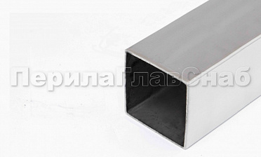 Труба нержавеющая AISI 304 СТАНДАРТ+, пр-во РОССИЯ, 40 х 40 x 1.5 х 6м, шлифованная Rk866-2 купить в Челябинске Труба нержавеющая AISI 304 СТАНДАРТ+, пр-во РОССИЯ, 40 х 40 x 1.5 х 6м, шлифованная Rk866-2 купить в Челябинске