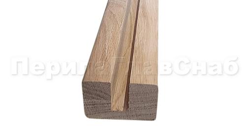 Поручень Дуб профильный  в Челябинске. Комплектующие для лестничных ограждений и перил ПерилаГлавСнаб