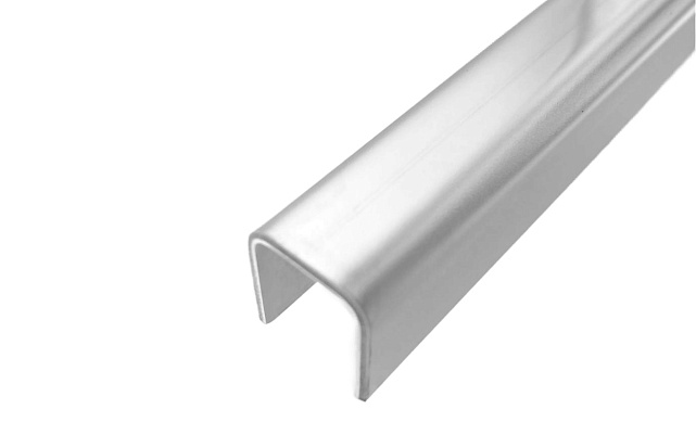 Профиль П-образный, L=2000 мм, t=1.5 мм, для стекла 12 мм, полир. (AISI 304) Ф-0454 2 Профиль П-образный, L=2000 мм, t=1.5 мм, для стекла 12 мм, полир. (AISI 304) Ф-0454 2