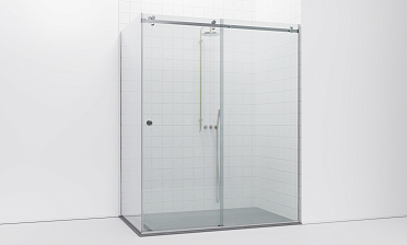 Комплект фурнитуры для раздвижной душевой перегородки, угловой, на профиле t552-1 купить в Челябинске