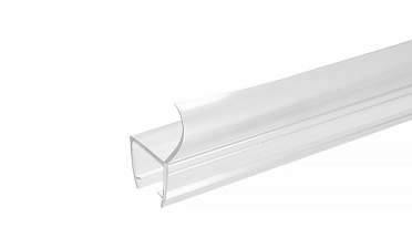 Уплотнитель для стекла в душевую кабину 10 мм, 135°, стекло-стекло 2200 мм t223 купить в Челябинске Уплотнитель для стекла в душевую кабину 10 мм, 135°, стекло-стекло 2200 мм t223 купить в Челябинске