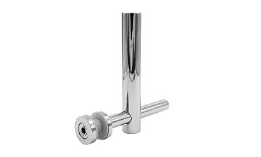 Спайдерный стеклодержатель для стекла 10 мм (5+5 мм), регулируемый, полированный (AISI 304) k213 купить в Челябинске