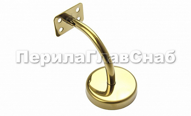 Пристенок с ложементом под плоскость,  сварной с крышкой, полированный, под золото (AISI 201) Фk386-88 Пристенок с ложементом под плоскость,  сварной с крышкой, полированный, под золото (AISI 201) Фk386-88