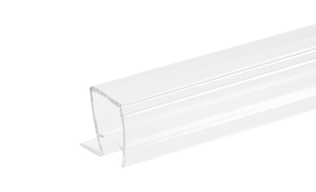 Уплотнитель для стекла в душевую кабину 10 мм стекло-стекло 2200 мм t222 Уплотнитель для стекла в душевую кабину 10 мм стекло-стекло 2200 мм t222