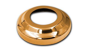 Низ стойки Ø38.1 мм, S=0.8 мм, внешний Ø78х12 мм, золото Фk007-88 купить в Челябинске