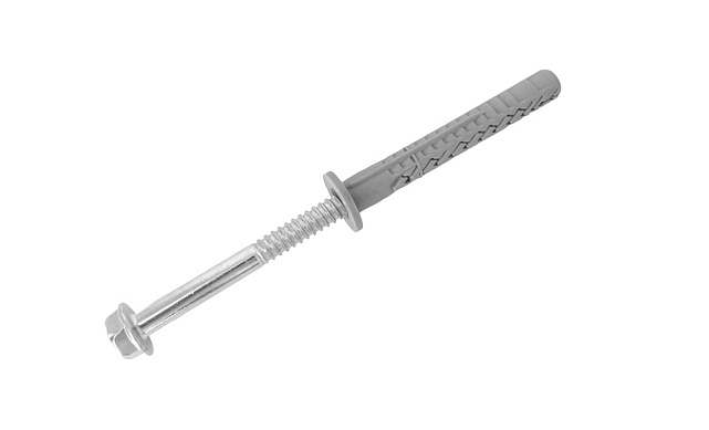 Дюбель с шурупом SXRL-FUS 14х100 мм, для профиля т100 М-3088 Дюбель с шурупом SXRL-FUS 14х100 мм, для профиля т100 М-3088