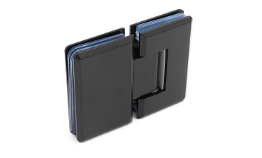 Петля для душевой кабины стекло-стекло 180°, 90*55, цинк, черн. t303 BZn купить в Челябинске Петля для душевой кабины стекло-стекло 180°, 90*55, цинк, черн. t303 BZn купить в Челябинске