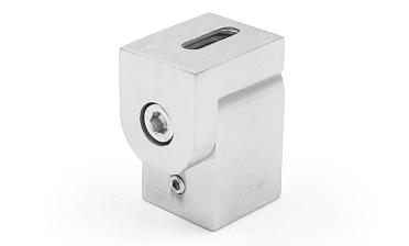 Держатель труба-стена, регулируемый, Ø19 мм, нерж., шлифованный t908 SSS купить в Челябинске