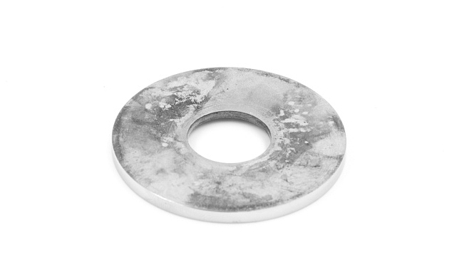 Розетта для трубы Ø38.1 мм, Ø48.5х3, с отверстием Ø17.6 мм (AISI 201) k050 2 Розетта для трубы Ø38.1 мм, Ø48.5х3, с отверстием Ø17.6 мм (AISI 201) k050 2