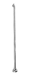Готовая стойка Ø25,4 мм, с цангой и наконечником, высота 950мм, полированная (aisi 304) k702-25-304  купить в Челябинске