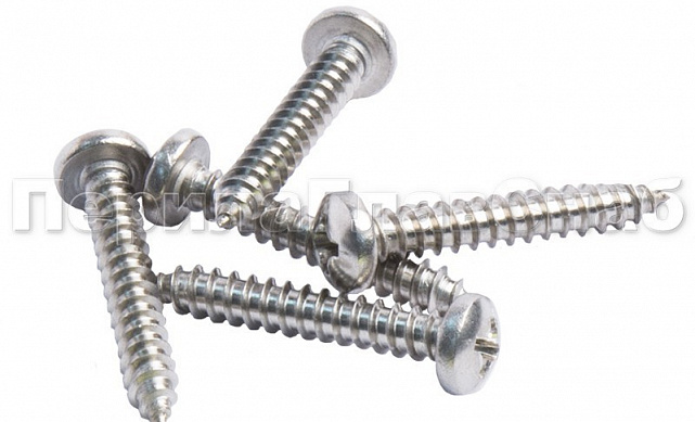 Саморез нерж. 3,9х25 мм, (DIN 7981.A2) М-3217 Саморез нерж. 3,9х25 мм, (DIN 7981.A2) М-3217