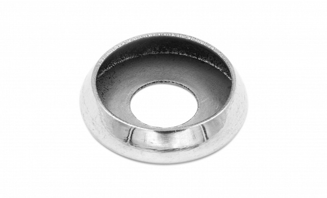 Шайба подкладочная Ø16 мм, 20х4х0.8, с отверстием Ø8 мм (AISI 201) k096 Шайба подкладочная Ø16 мм, 20х4х0.8, с отверстием Ø8 мм (AISI 201) k096