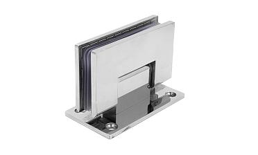 Петля для душевой кабины стена-стекло 90° 90х55 мм AISI 304 полированная t301-2 PSS купить в Челябинске