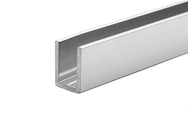 П-образный профиль для неподвижных стекол 8 мм, 19x13, L=3000, алюминий полированный t756-3000 AL купить в Челябинске П-образный профиль для неподвижных стекол 8 мм, 19x13, L=3000, алюминий полированный t756-3000 AL купить в Челябинске