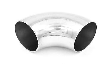 Отвод поручня под сварку Ø48.3х120х1.5 мм, 90°, полированный 600 Grit (AISI 304) k237-120 купить в Челябинске